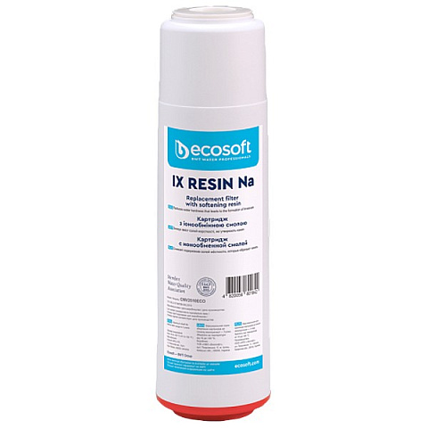Картридж пом'якшення води Ecosoft IX Resin Na (CMV2510ECO) - фото