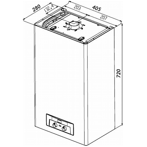 Котел газовый Protherm Lynx (Рысь) 24 BA (0010010837) - фото