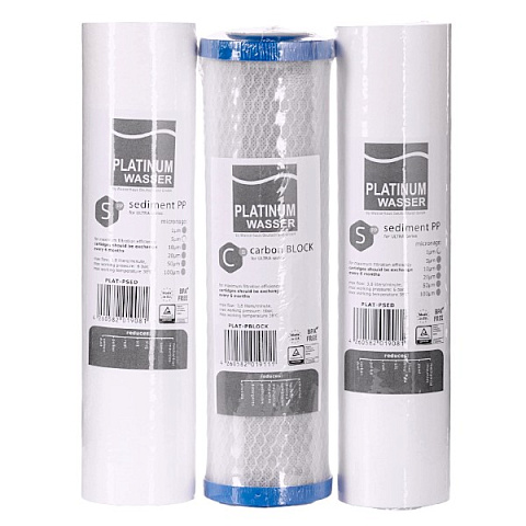 Набір картриджів Platinum Wasser для осмосу - фото
