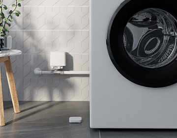 Кран шаровый с электроприводом AJAX WaterStop 1'' DN25 PN10 черный - фото