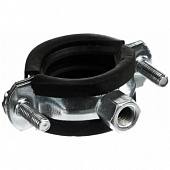 Хомут металлический с изоляцией Erico Macrofix 32-38 (1'') M8 - фото